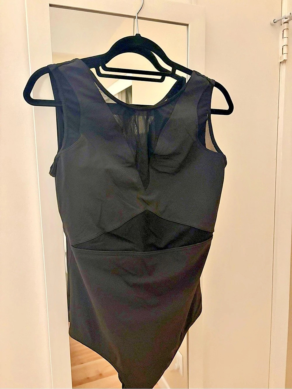 Black One Piece Swimsuit - Size US 16